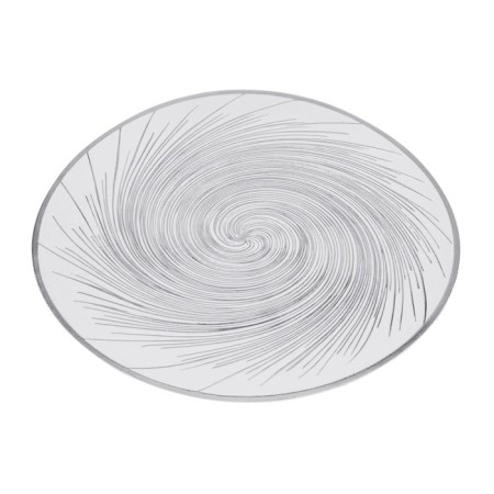 Serving napkin Regent Linea Desco, D = 38 cm, silver-white color