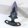 Souvenir weapon knife-tale "wolf", length 14 cm