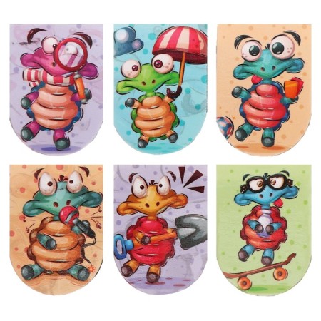 Magnetic bookmarks 6 pieces "turtles, but not a ninja"