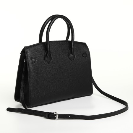 Female bag on a valve, black color-8