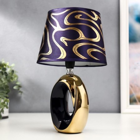 Table lamp 36652/1 E14 40W Violet-golden H32.5 cm Risalux-5