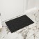 The mature moisturizing “craft” rug, 50 × 80 cm, gray color