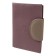 Passport cover on the button, pink color