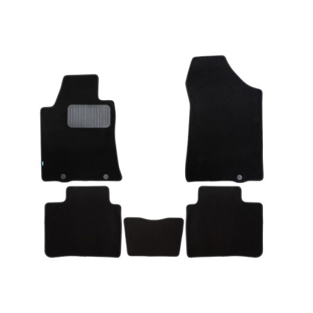 Rugs in the Premium salon for Nissan Teana 2014-2020, sedan, 5 pcs., Textile