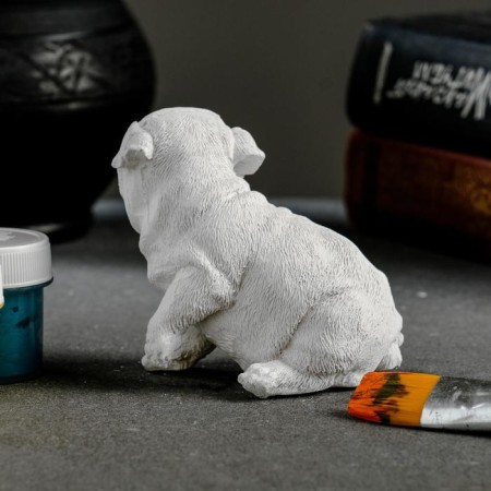 Figure for coloring "Bulldog" 7x7x5cm-2