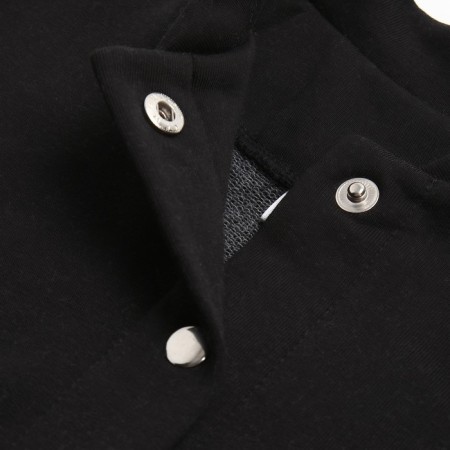 Bomber Children's minku Black color, height 110 cm-6