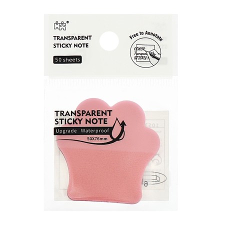 Block-filling with sticky edge plastic paw 50l, pink, 45mm x 45mm Calligrata-3