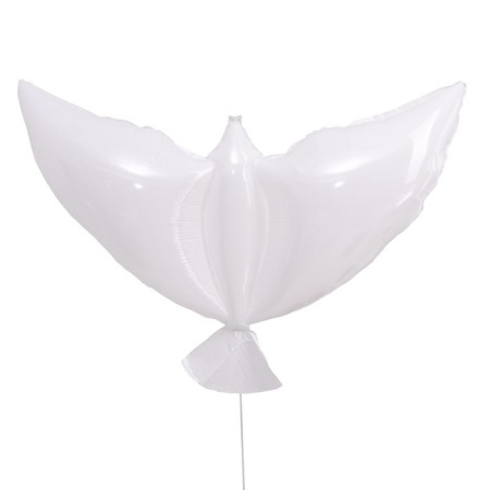 Foil ball 42 "pigeon", white