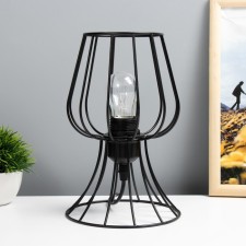 Freight's table lamp E27 40W black 16x16x23cm Risalux