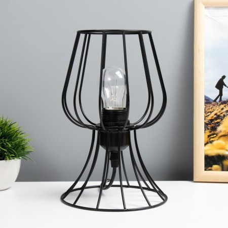 Freight's table lamp E27 40W black 16x16x23cm Risalux