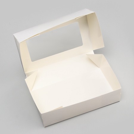 Packaging for products with a window, white, 23 x 14 x 6 cm, 1.9 liters-3