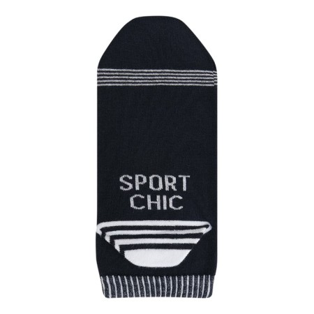 Women's socks Mini Sport Chic shortened, size 35-38, color Blu Scur-2