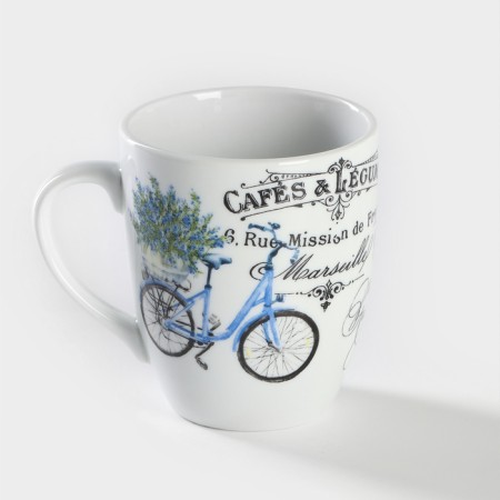 Porcelain mug "Provence", 300 ml, d = 8.2 cm, mix-1