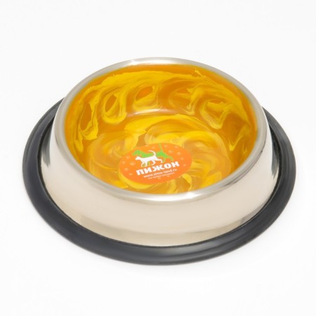 A bowl with a non -slip base color bowl, 225 ml-2