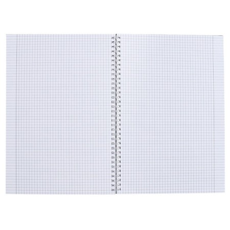 A4 notebook, 80 sheets in a cage on the crest of Calligrata Graphics, cover 7BC, OFSET BOCom-2