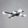 Ceiling chandelier "Virta" E14 8x60 watts
