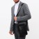 Male bag, black color