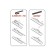 Wiper brush frame Skyway Standard, in a blister, 50cm/20 ", S02702023