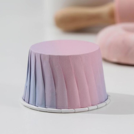 Baking uniforms “gradient” round fraction, d = 6.5 cm, pink color-2