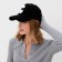 Basebolka Women's warm minku lamb, size 56-58, black color
