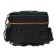 Frame backpack 39 x 29 x 17 cm, Across 410, filling: bag, pencil case, black/green ACR22-410-1