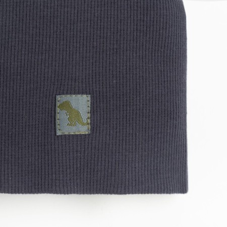 The hat is two-layer, the color is dark gray/dino, size 50-54-1