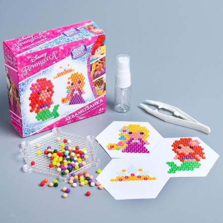 Aquamosaic "Rapunzel and Mermaid", princesses-1