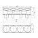 Holder for construction chemistry in banks, wall, with hooks, black