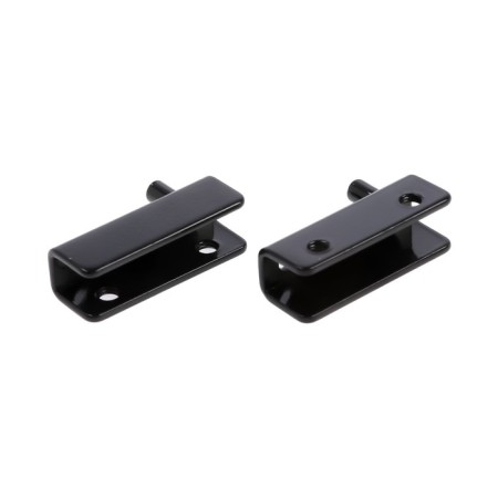 Loop for glass doors, black color-1