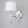 Wall lamp EUROSVET MADERA 10127/1, E14, 1x40W, 250x150x340 mm, chromium color