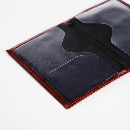 Passport cover, brown color-5