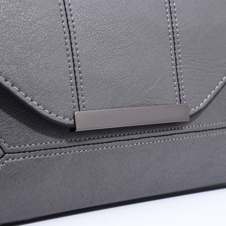 Magnet bag bag, long belt, gray color-4