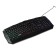 Kumo Antares K60 keyboard, game, wired, membrane, 114 keys, USB, subvy, black