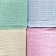 Knitted blanket, size 90x118 cm, mint color