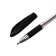 Ballic handle 0.5 mm, black rod, with a rubber holder