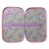 Penal 2 sections, 125 x 205 x 40 mm, calligrata 30p26/2 "Kotik Korea", laminated cardboard