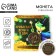 Brass Coin "attract money", diam 2.5 cm