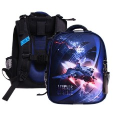 School backpack 38 x 30 x 16 cm, ergonomic back, Stavia 