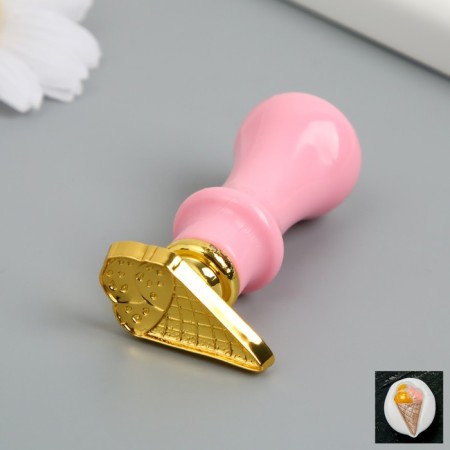 Printing for wax with a plastic pen Figure "Ice Cream Horn" 6.3 cm