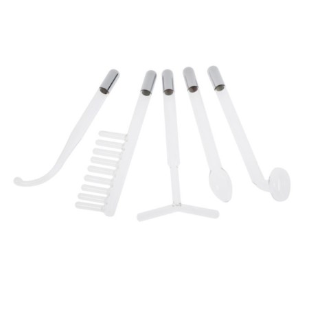 Darsonval Gezatone BP-7000, 5 nozzles, for face, body and hair, turquoise-6