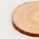 Wooden decor "Sawdal of a tree" Size: from 13 to14 cm