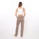 Women's pants, beige color, size 48