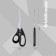 Scissors for left -handed, 18 cm, Erichkrause Dynamic, increased thickness of blades, mix