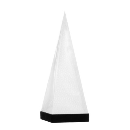 Night Pyramid. Salute Led RGB from 3AAA USB 9x9x28cm Risalux-8