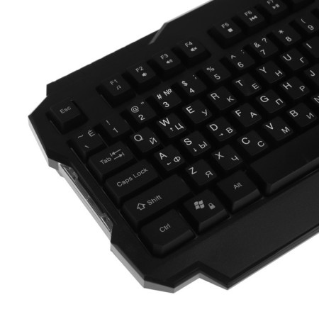 Keyboard set+mouse+carpet Smartbuy Rush Shotgun, wire, membranes, 3200 dpi, usb, black-4