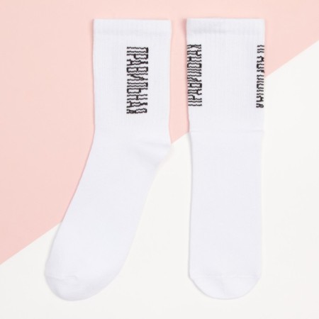 CAFTAN socks "Correct" p. 36-40 (23-25 ​​cm), white