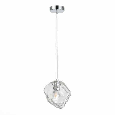 STL LUCE Sus. SL1175.103.01. Portici. 1x40 W, E14, 18x18 cm, color chromium