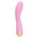 Vibrator with stimulation of the point G, 18 x3.8 cm, pink