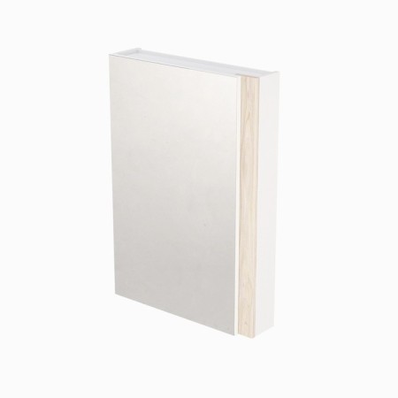 Aquaton Country Mirror, 55 cm, white color, oak Verona-4