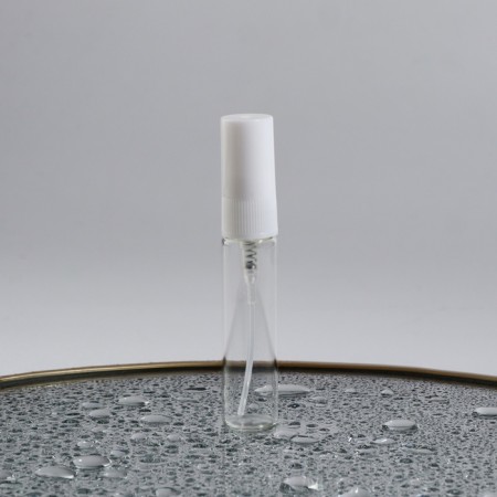 A bottle for storage, with a sprayer, 5 ml, packing - 5 pcs, white color-2